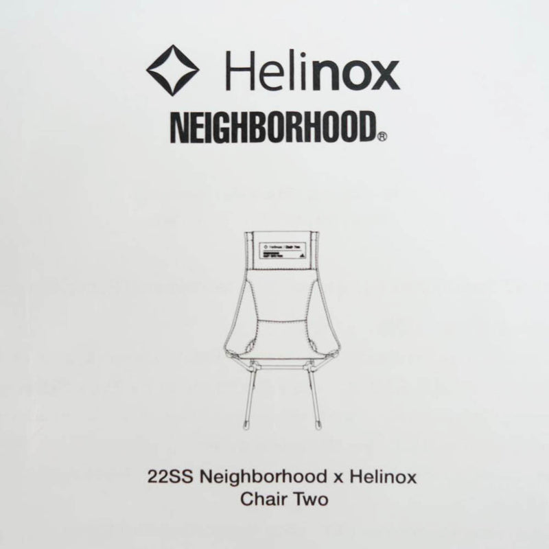 NEIGHBORHOOD ネイバーフッド 221HXHXN-AC03 × Helinox ヘリノックス HX E-CHAIR TWO キャンプ チェア  椅子 NATURAL FITS ALL【極上美品】【中古】