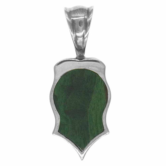 STANLEY GUESS スタンリーゲス ウッドギター ペンダントトップ シルバー系【中古】