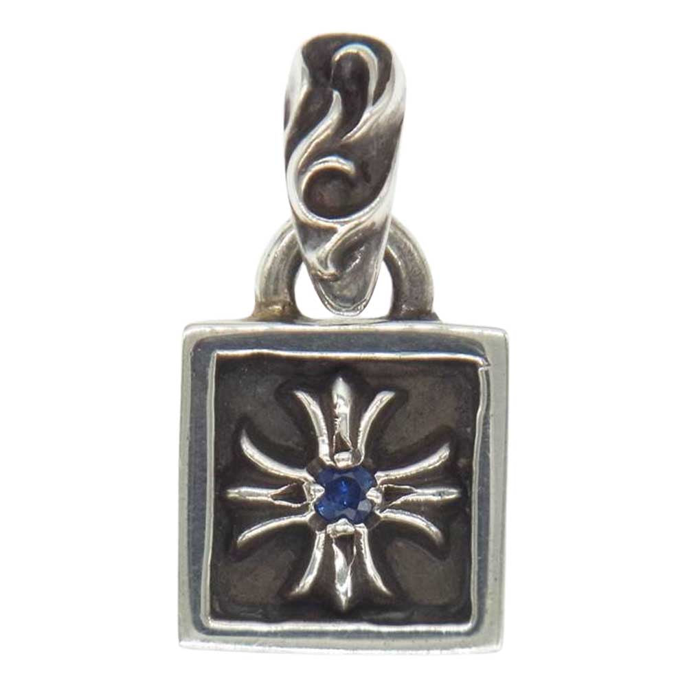 CHROME HEARTS クロムハーツ（原本有） FRM PLUS SAPP フレームド CH プラス サファイア シルバー系【中古】