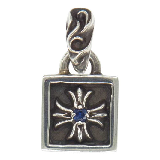 CHROME HEARTS クロムハーツ（原本有） FRM PLUS SAPP フレームド CH プラス サファイア シルバー系【中古】