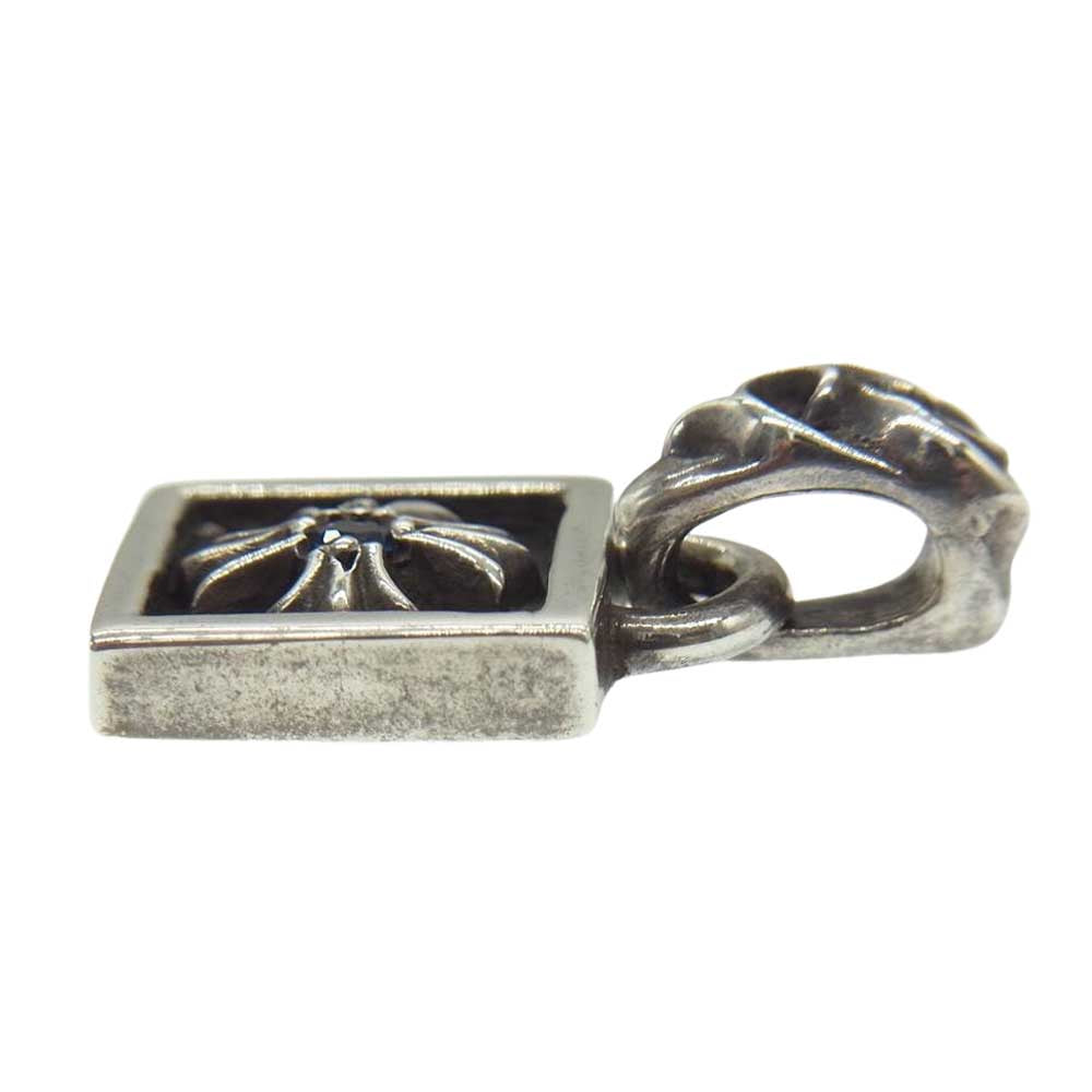 CHROME HEARTS クロムハーツ（原本有） FRM PLUS SAPP フレームド CH プラス サファイア シルバー系【中古】