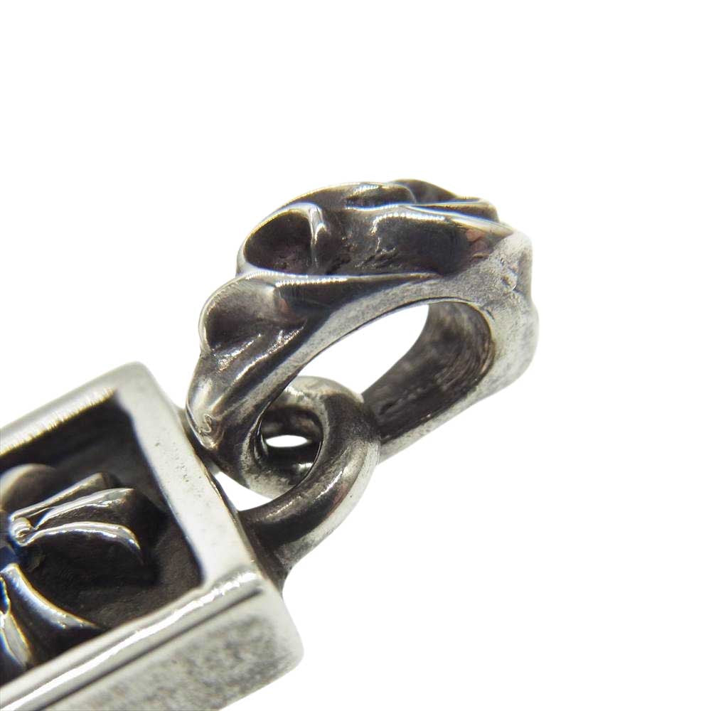 CHROME HEARTS クロムハーツ（原本有） FRM PLUS SAPP フレームド CH プラス サファイア シルバー系【中古】