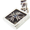 CHROME HEARTS クロムハーツ（原本有） FRM PLUS SAPP フレームド CH プラス サファイア シルバー系【中古】