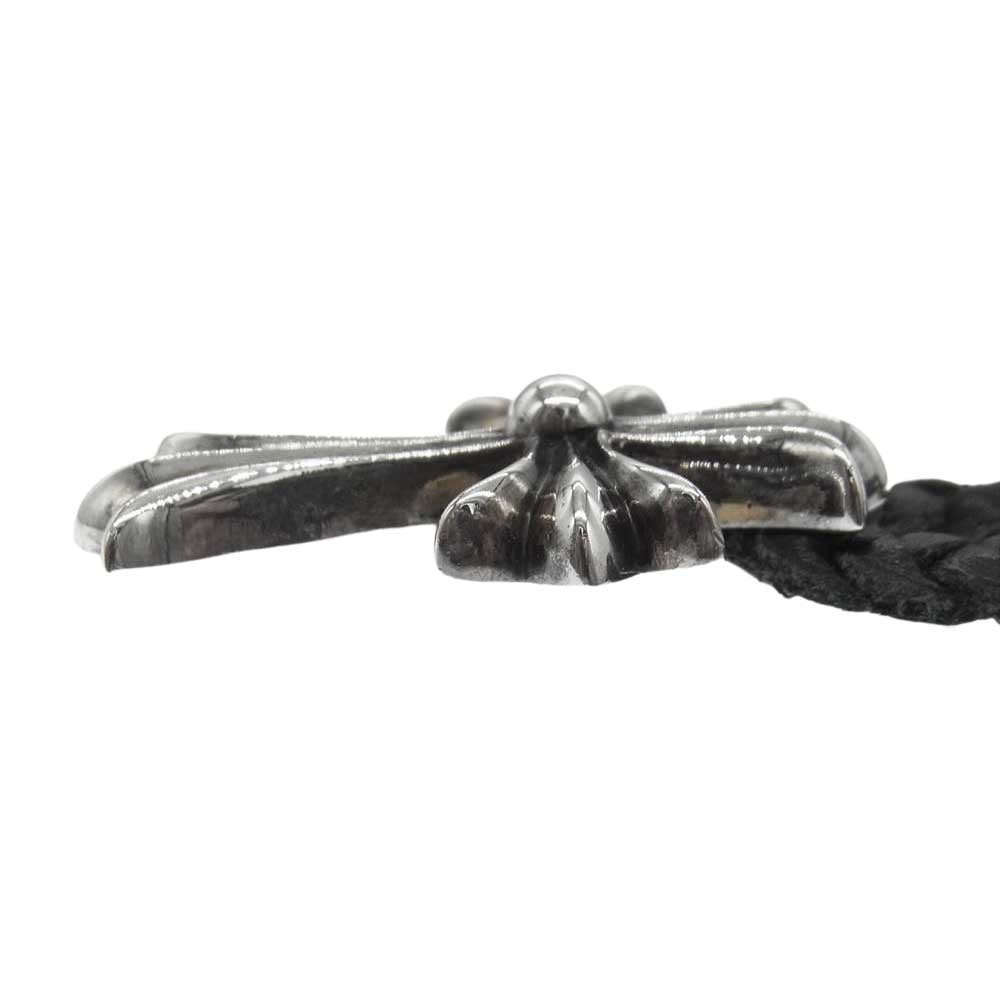 CHROME HEARTS クロムハーツ（原本有） スモール CHクロス ボロチップ ブラック系【中古】