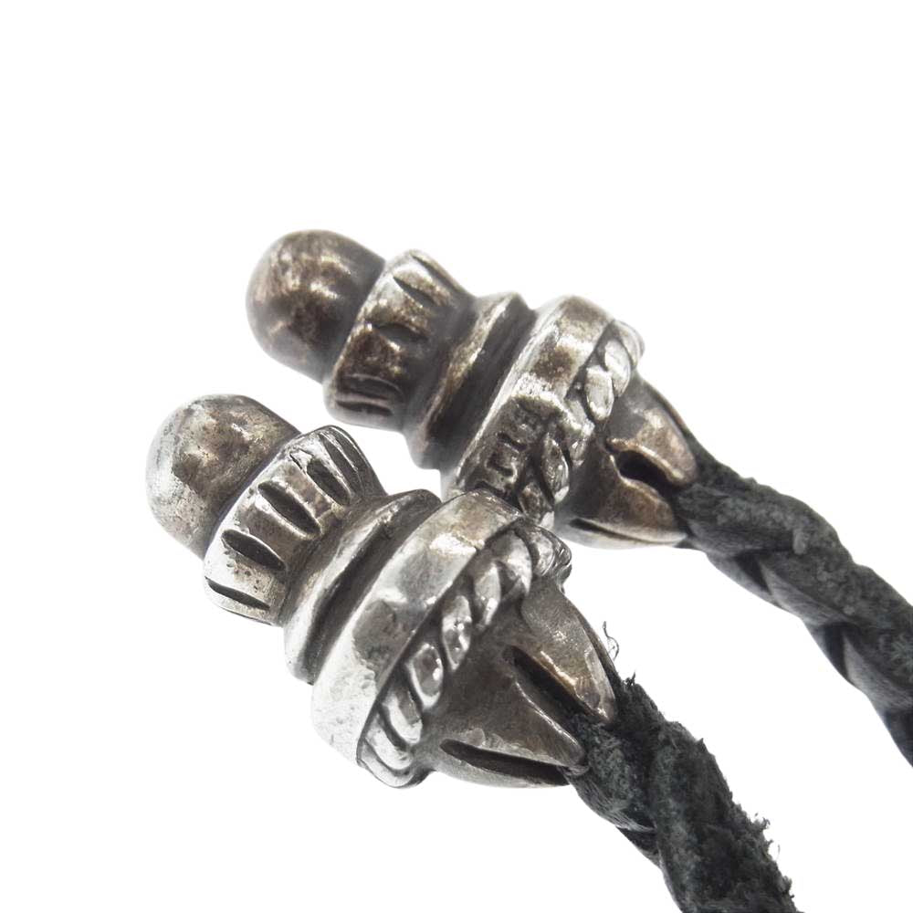 CHROME HEARTS クロムハーツ（原本有） スモール CHクロス ボロチップ ブラック系【中古】