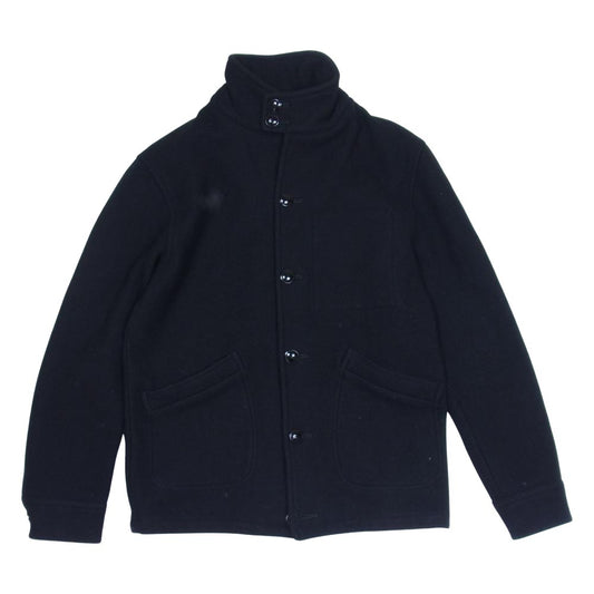 TENDERLOIN テンダーロイン T-MELTON JKT メルトン ウール ジャケット ブラック系 M【中古】