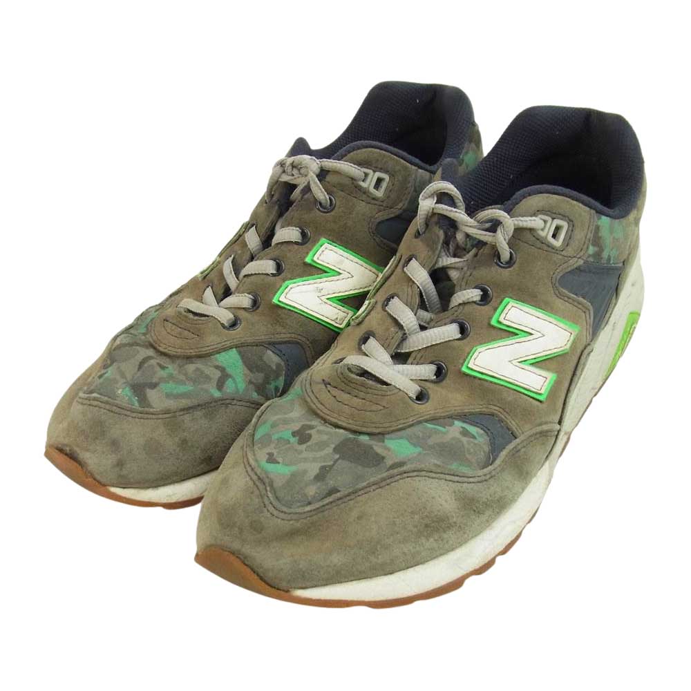 NEW BALANCE ニューバランス MRT580CD カモフラ ローカット スニーカー マルチカラー系 8【中古】