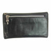 CHROME HEARTS クロムハーツ（原本無） WAVE WALLET ウェーブ クロスボタン ブラック系【中古】