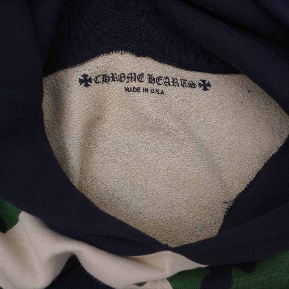CHROME HEARTS クロムハーツ（原本無） 22SS 未使用品 Matty Boy Caution Hoodie マッティボーイ コーション フーディ マルチカラー系 L【極上美品】【中古】