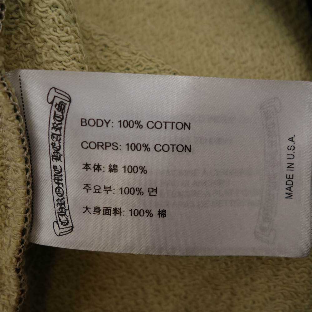 CHROME HEARTS クロムハーツ（原本無） 22SS 未使用品 Matty Boy Caution Hoodie マッティボーイ コーション フーディ マルチカラー系 L【極上美品】【中古】