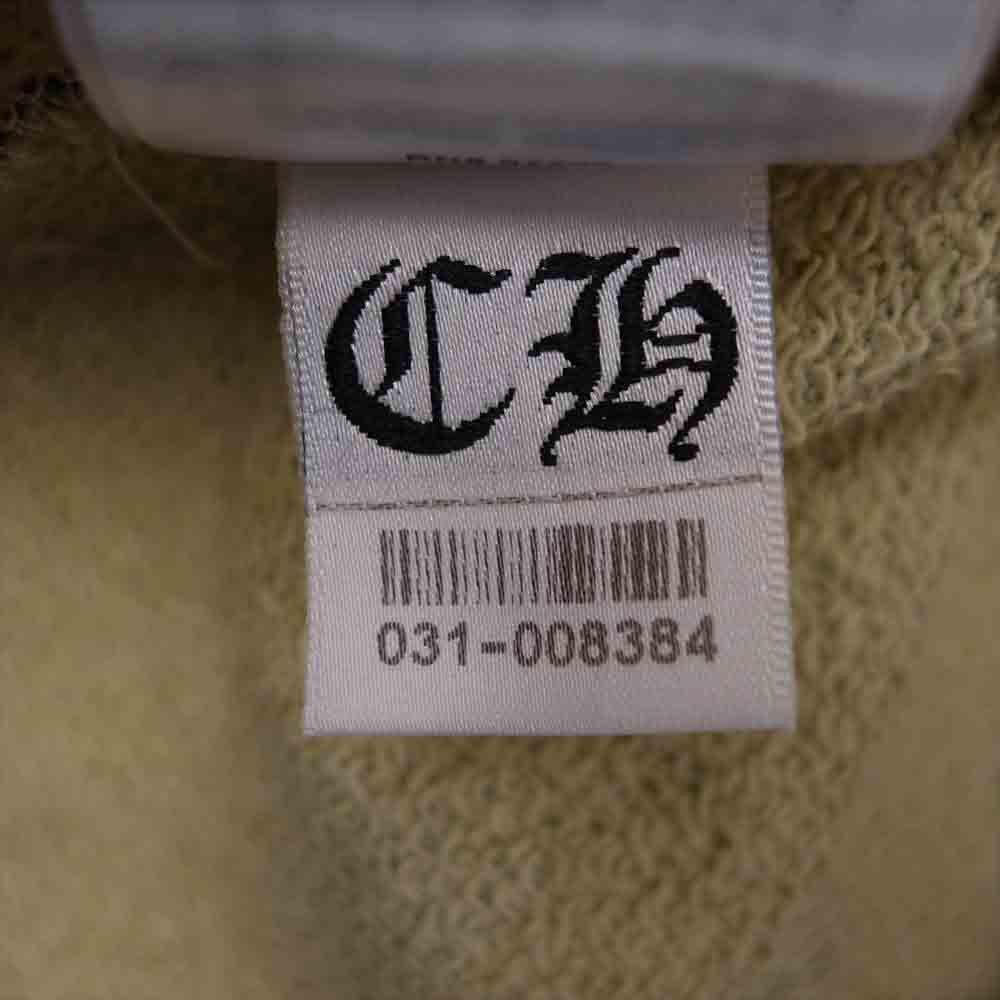 CHROME HEARTS クロムハーツ（原本無） 22SS 未使用品 Matty Boy Caution Hoodie マッティボーイ コーション フーディ マルチカラー系 L【極上美品】【中古】