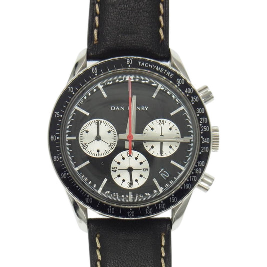 ダンヘンリー 1962 Racing レーシング クロノグラフ ウォッチ ブラック系【中古】