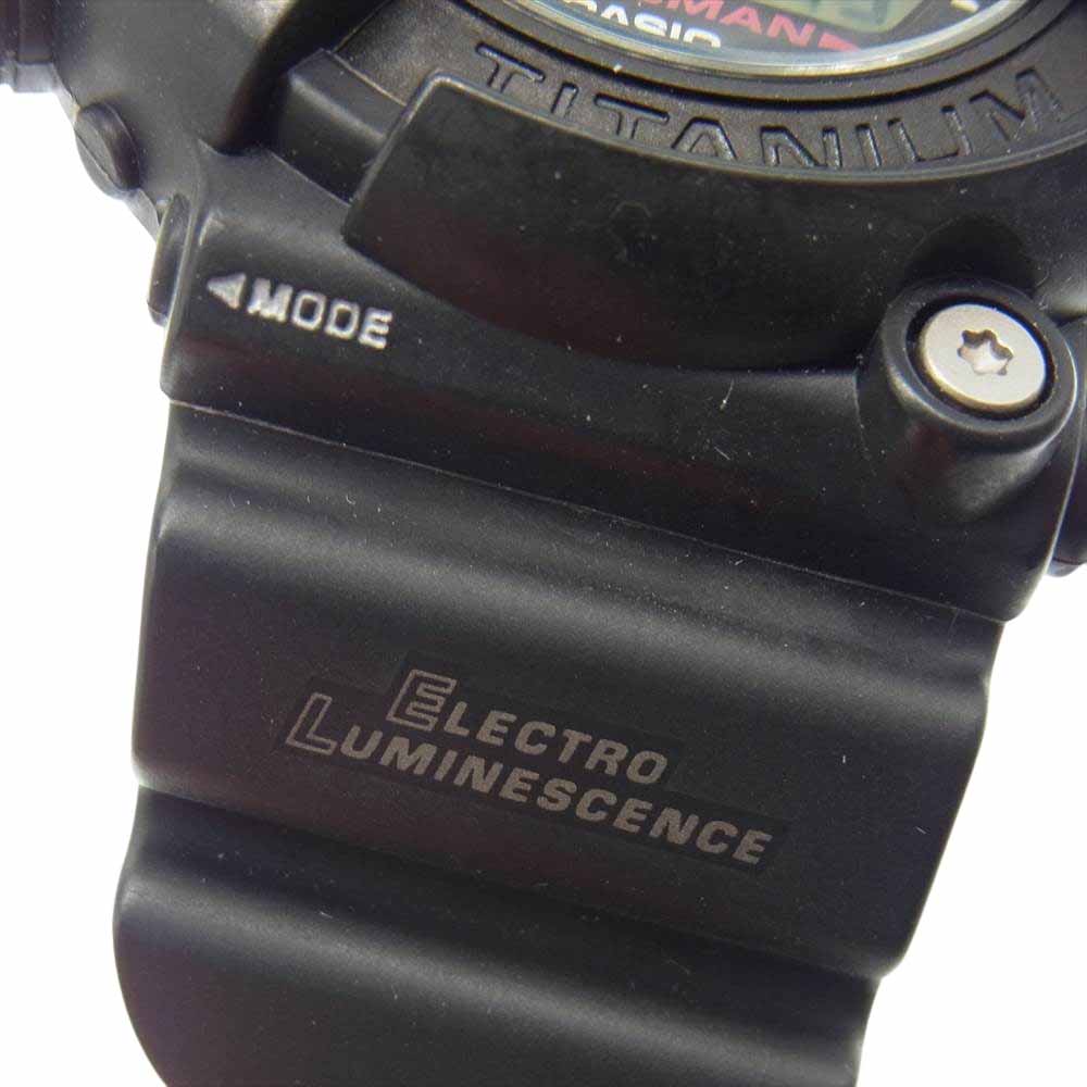 G-SHOCK ジーショック DW-8200Z-1T FROGMAN フロッグマン MEN IN BLACK ブラック系【中古】