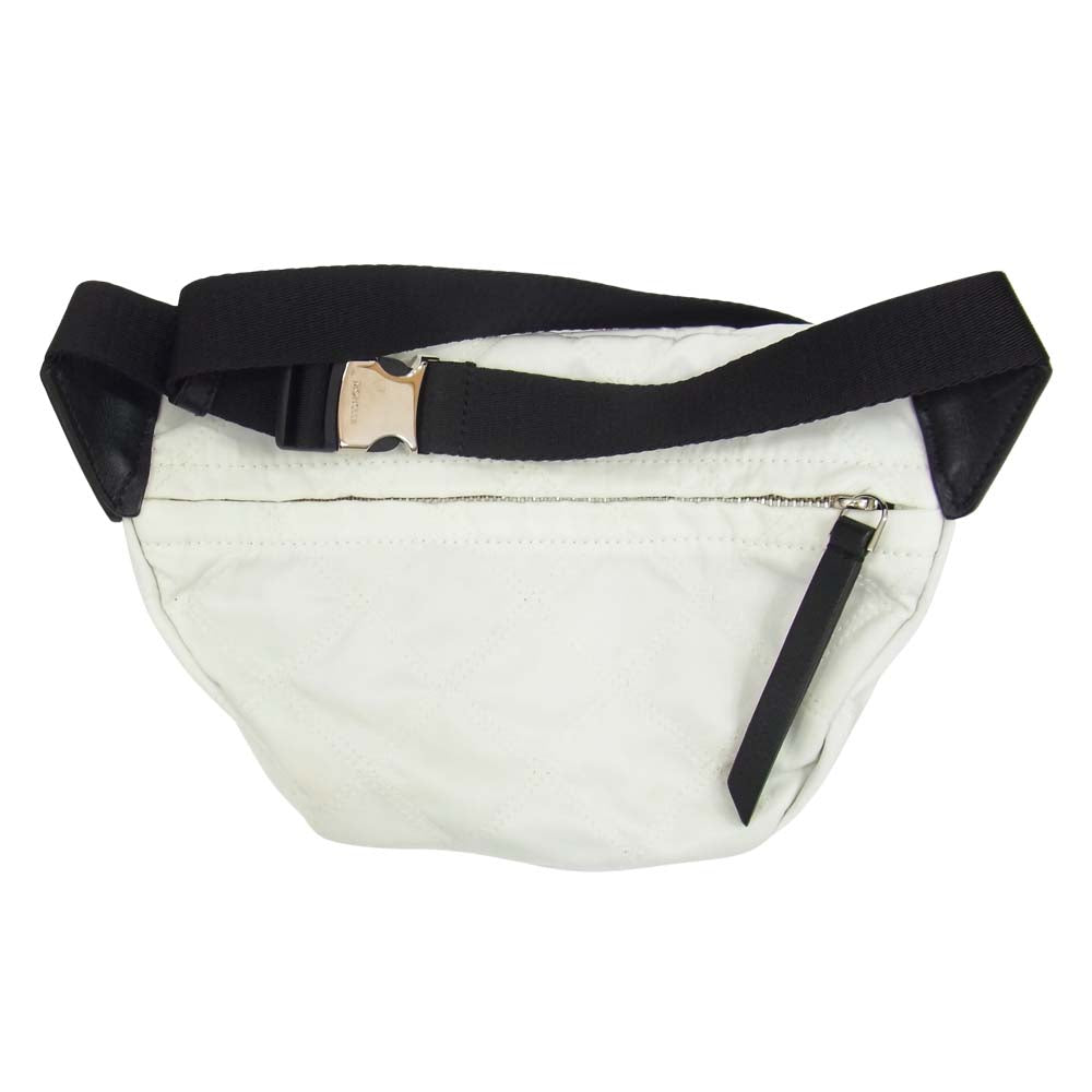 MONCLER モンクレール F10985M70010 ジャパンタグ FELICIE フェリシェ ウエストバッグ ボディバッグ ホワイト系【中古】