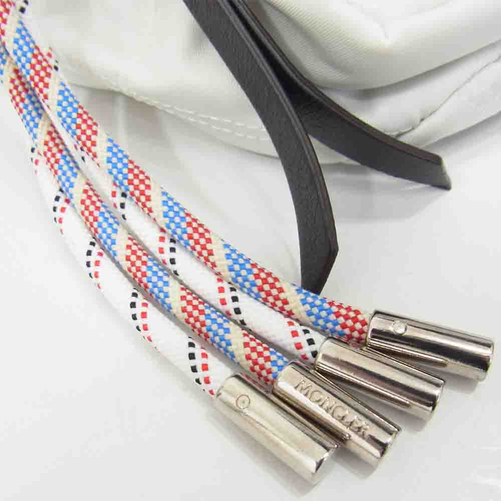 MONCLER モンクレール F10985M70010 ジャパンタグ FELICIE フェリシェ ウエストバッグ ボディバッグ ホワイト系【中古】