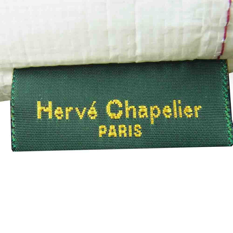 Herve Chapelier エルベ・シャプリエ 2012PP マルシェ トート バッグ ブラン ヴァレンタン M ホワイト系【中古】