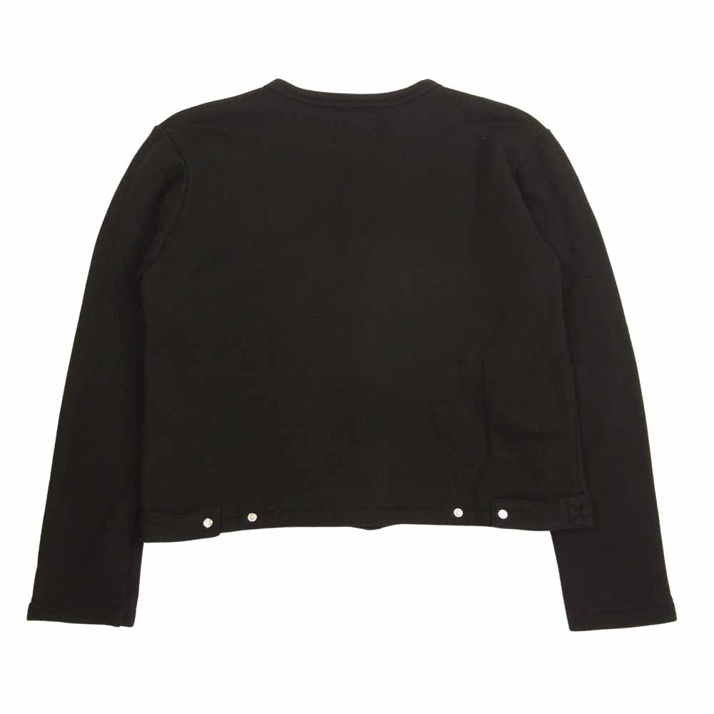 agnes b. - 【agnesb.】0267M001 裏起毛 スウェット スナップ プレッション長袖カーディガン agnes b. アニエスベー 0267M001 コンプレッション カーディガン