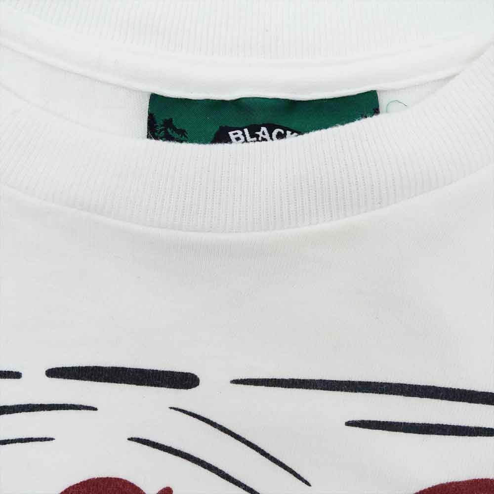 ブラックベアブランド PRINT TEE プリント Tシャツ ホワイト系 S【中古】