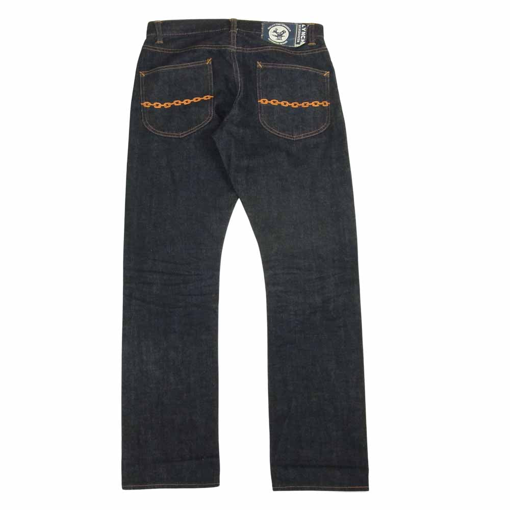 LYNCH SILVERSMITH リンチシルバースミス LYNCH Original DENIM PANTS リンチオリジナル デニム パンツ インディゴ インディゴブルー系 S【中古】