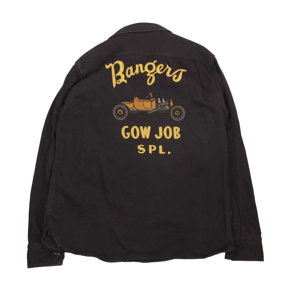 FREEWHEELERS フリーホイーラーズ Bangers Gow Job ワークシャツ ブラック系 16【中古】