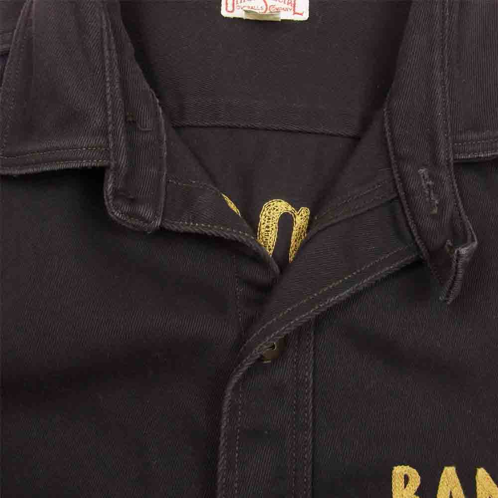 FREEWHEELERS フリーホイーラーズ Bangers Gow Job ワークシャツ ブラック系 16【中古】