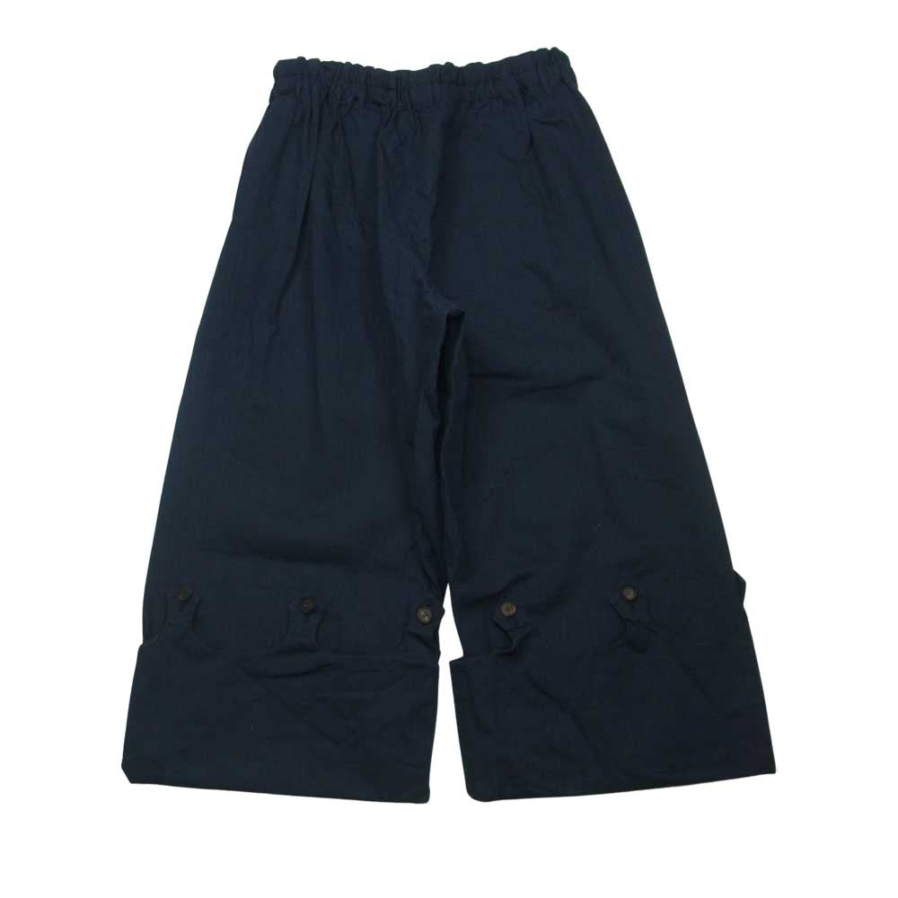 ユウタマツオカ 22S08dwn vintage herringbone baggy pants ヴィンテージ ヘリンボーン ワイド バギー パンツ ネイビー系 3【新古品】【未使用】【中古】