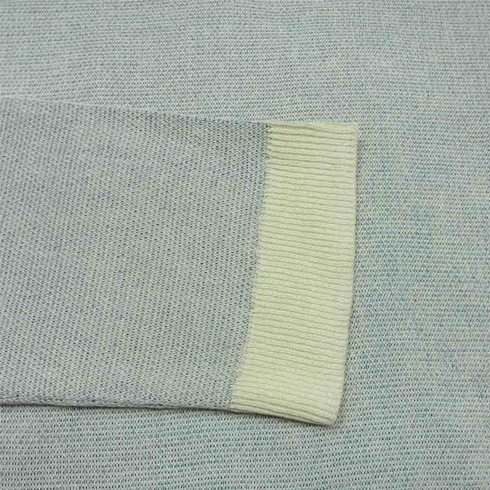 シンヤコズカ 22SS 220ISK56 NEST MALE ネスト ニット 長袖 ポロ シャツ グレー系 S【新古品】【未使用】【中古】