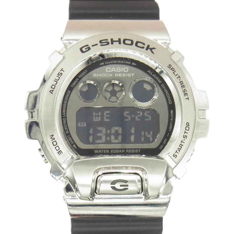 G-SHOCK ジーショック GM-6900-1JF 3つ目 メタルベゼル ブラック系【中古】