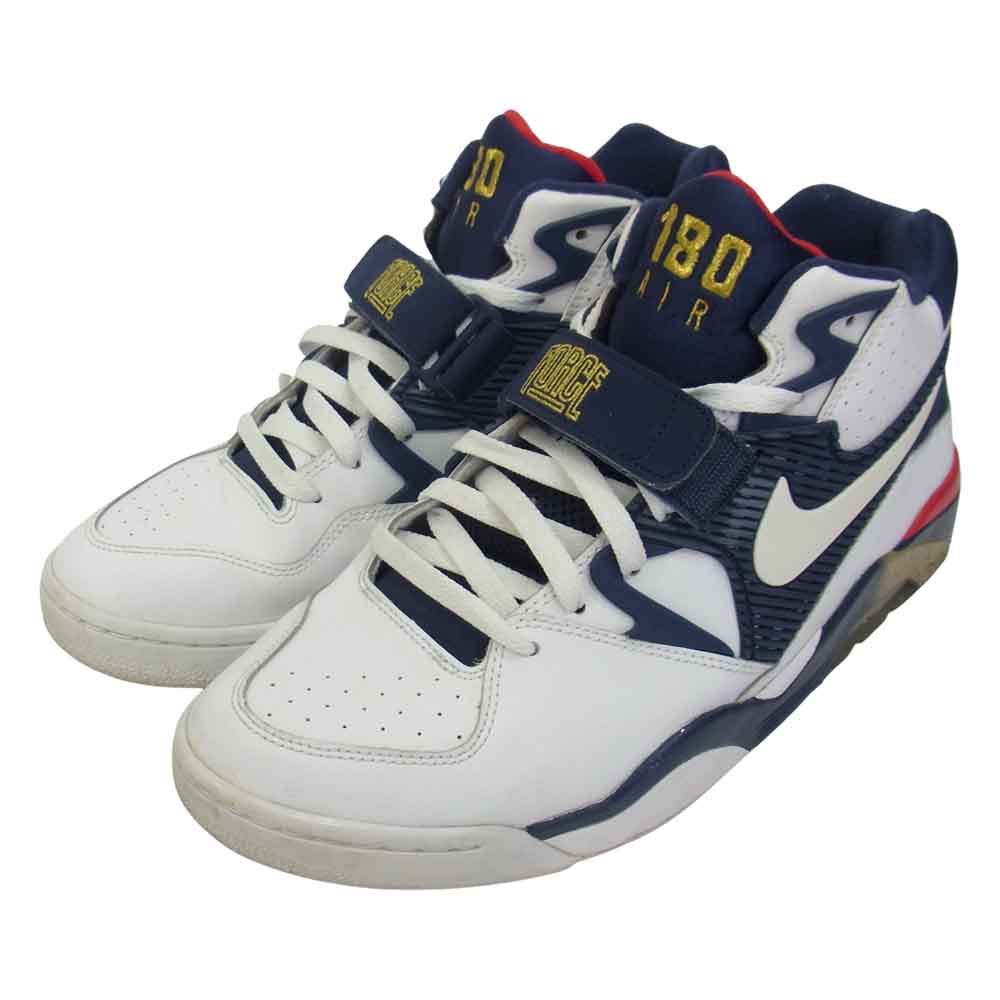 NIKE ナイキ 310095-100 AIR FORCE 180 OLYMPIC DREAM TEAM PACK エアフォース オリンピック ネイビー系 29cm【中古】