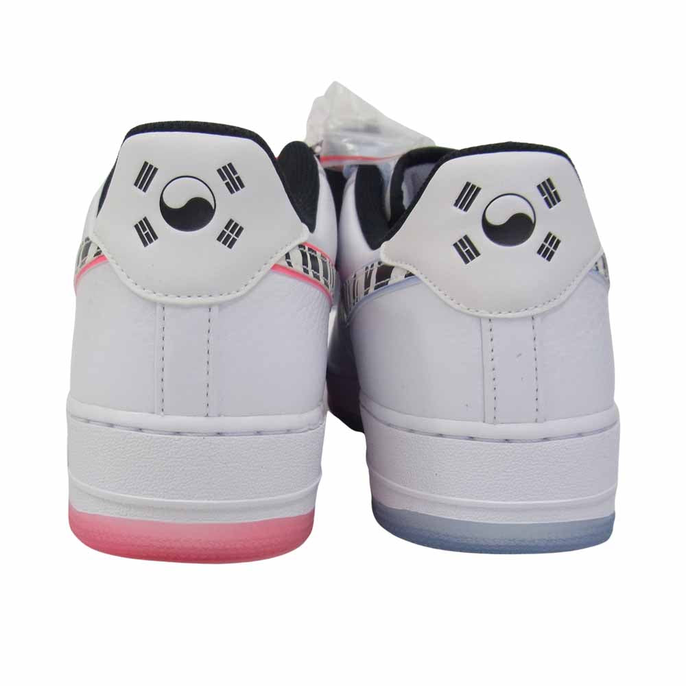 NIKE ナイキ CW3919-100 AIR FORCE 1 07 QS SOUTH KOREA エアフォース1 サウスコリア ホワイト系 29cm【極上美品】【中古】
