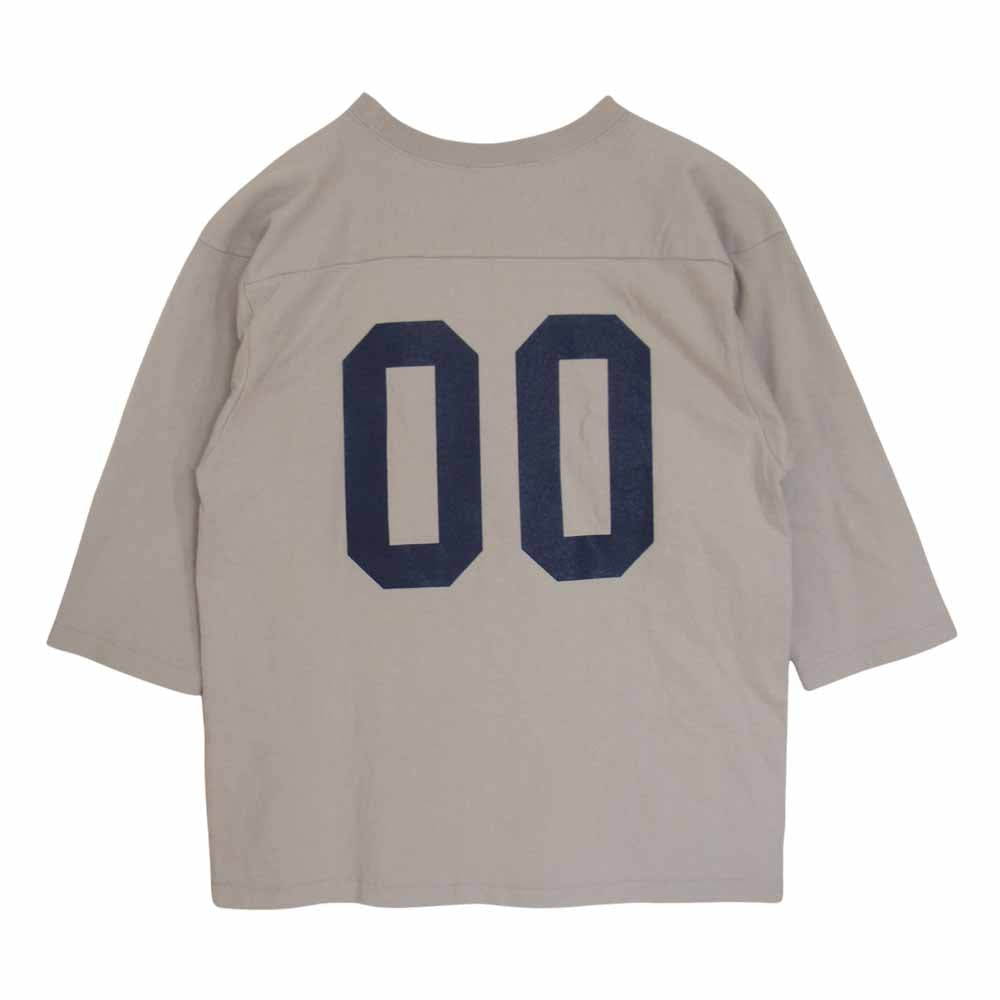 STANDARD CALIFORNIA スタンダードカリフォルニア Champion FREMONT チャンピオン プリント  フットボールシャツ グレー系 M【美品】【中古】