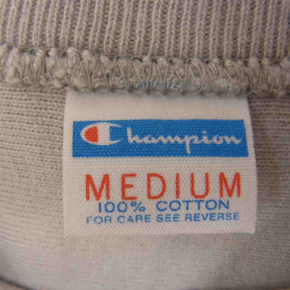 STANDARD CALIFORNIA スタンダードカリフォルニア Champion FREMONT チャンピオン プリント  フットボールシャツ グレー系 M【美品】【中古】