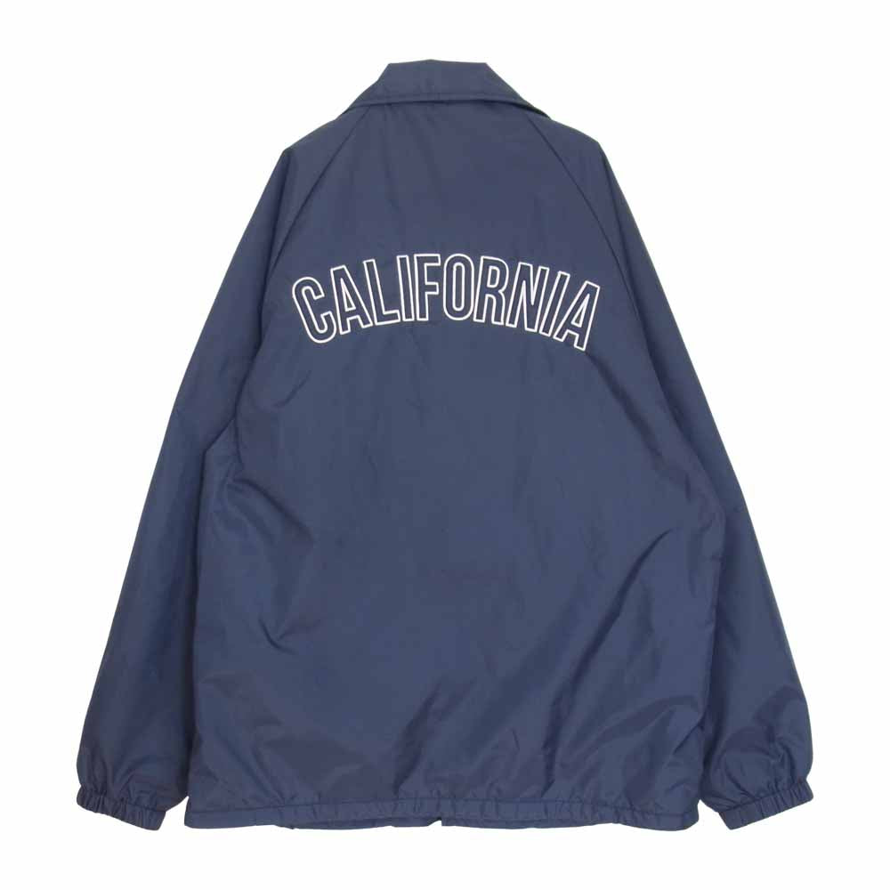 STANDARD CALIFORNIA スタンダードカリフォルニア SD COACH JACKET TYPE 3 バックロゴ刺繍 コーチジャケット  ネイビー系 S【美品】【中古】