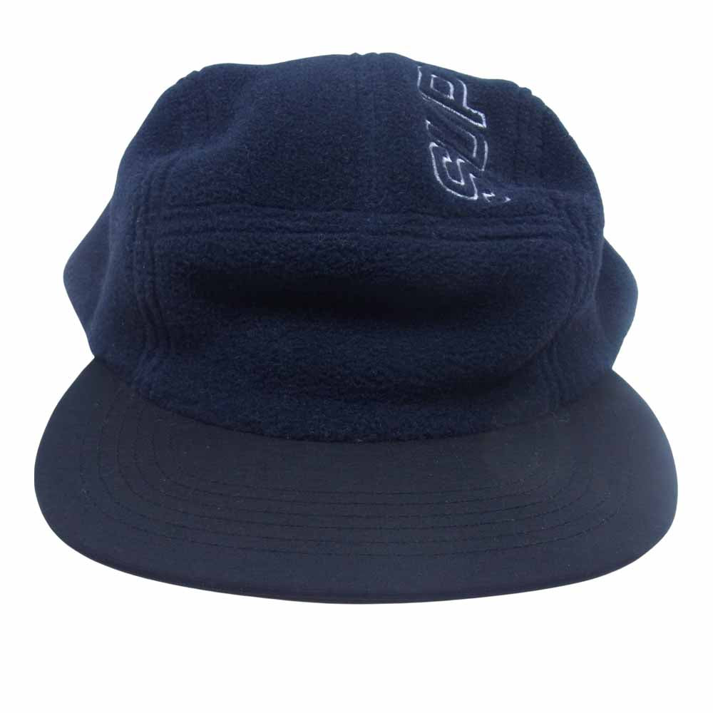 Supreme シュプリーム 18AW Polartec Camp Cap ポーラーテック キャンプキャップ ダークネイビー系 M/L【中古】