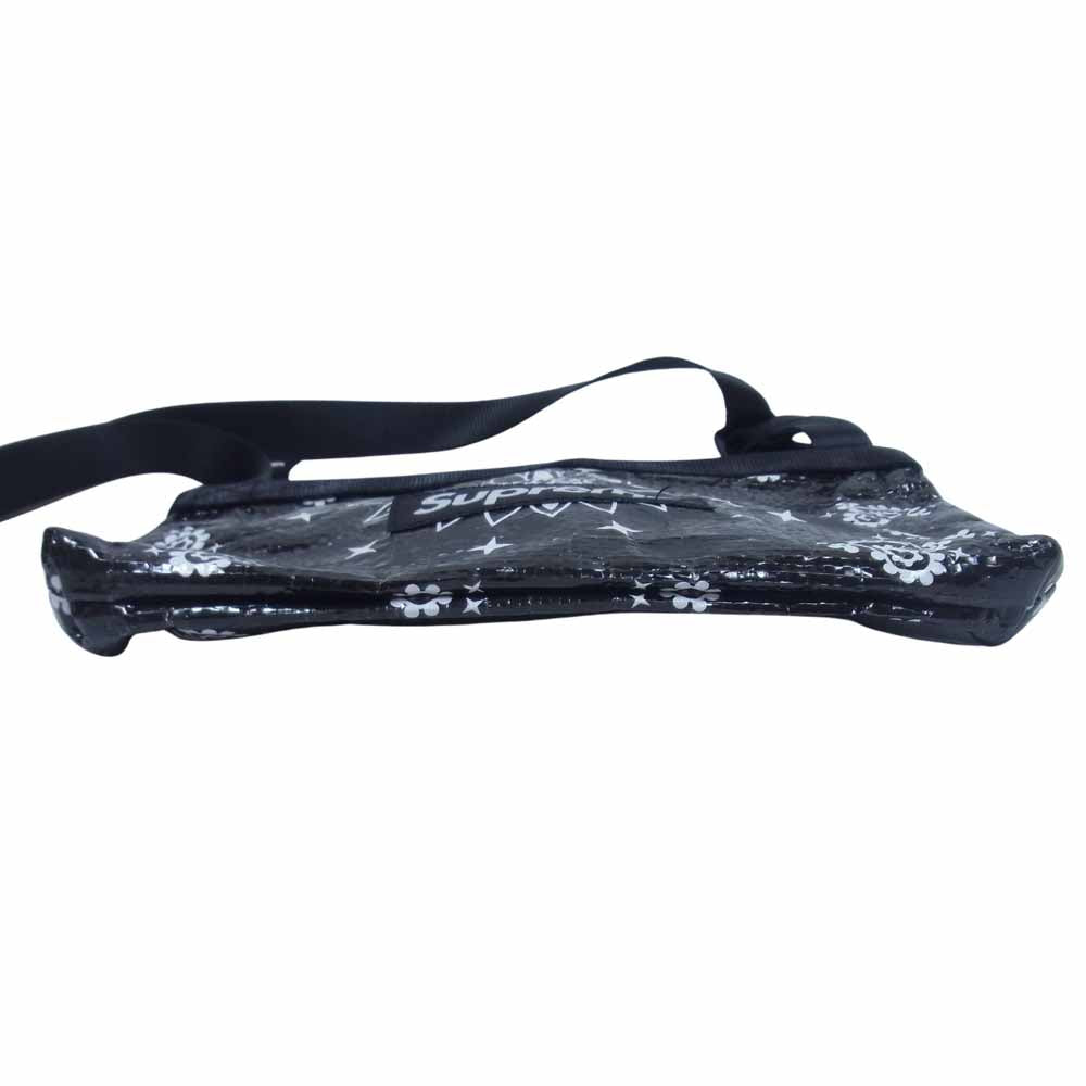 Supreme シュプリーム 21SS Bandana Tarp Side Bag バンダナ タープ サイドバッグ ブラック系【中古】