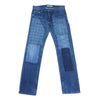 NEIGHBORHOOD ネイバーフッド DCNH-PT-W12 FRAGMENT NARROW 02 フラグメント ナロー サベージ デニム パンツ インディゴブルー系 S【中古】