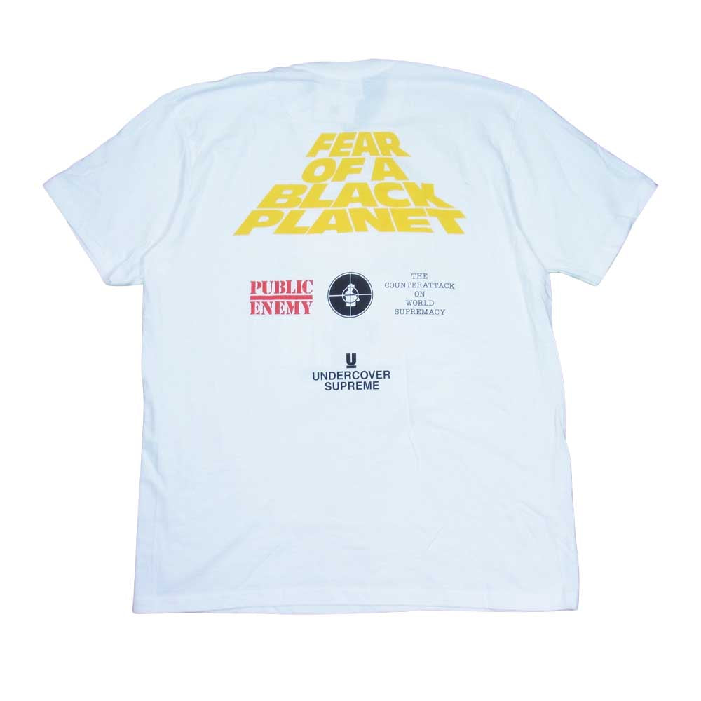 Supreme シュプリーム SPU3802 UNDERCOVER Public Enemy White House Tee パブリックエネミー ホワイトハウス Tシャツ ホワイト系 XL【中古】