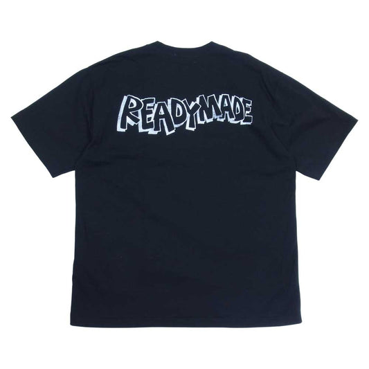 READY MADE レディメイド 001TEH231902X A BATHING APE Shark Wide Tee アベイシングエイプ シャーク ワイド Tシャツ ブラック系 XL【美品】【中古】