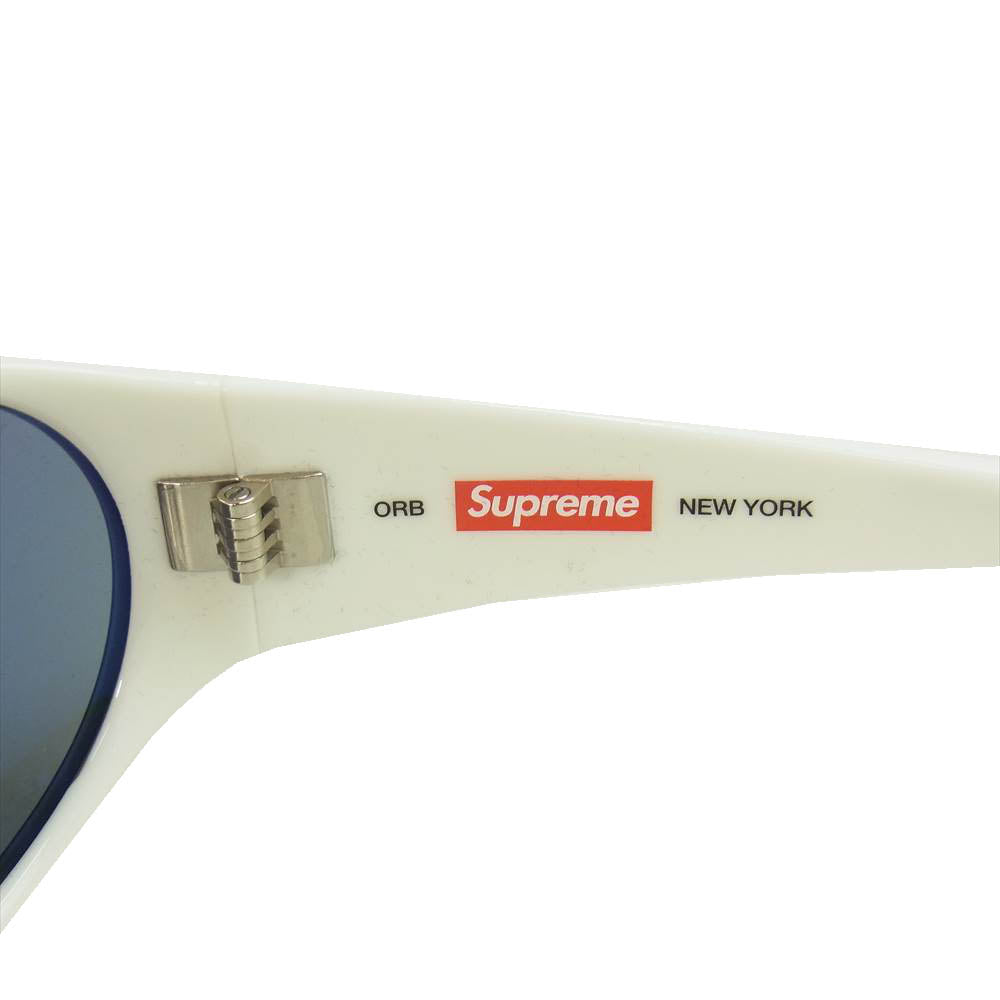 Supreme シュプリーム 19SS Orb Sunglasses オーブサングラス ホワイト系【中古】