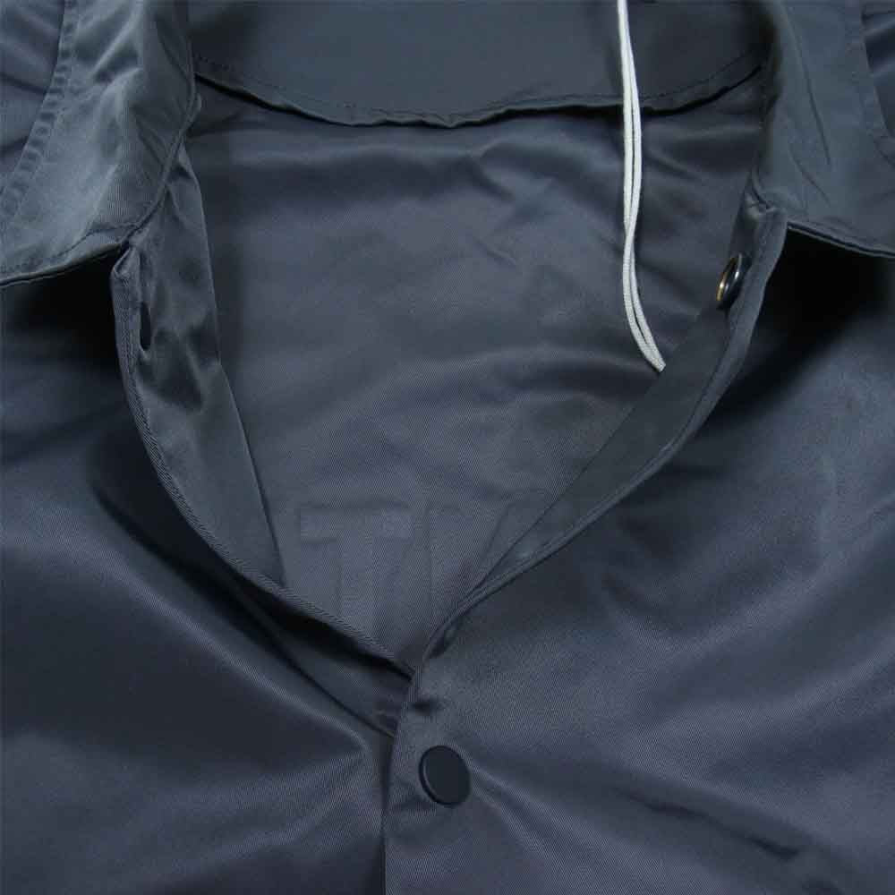 FEAR OF GOD フィアオブゴッド 22SS Essentials エッセンシャルズ Coaches Jacket バックロゴ コーチ ジャケット チャコール系 XL【美品】【中古】