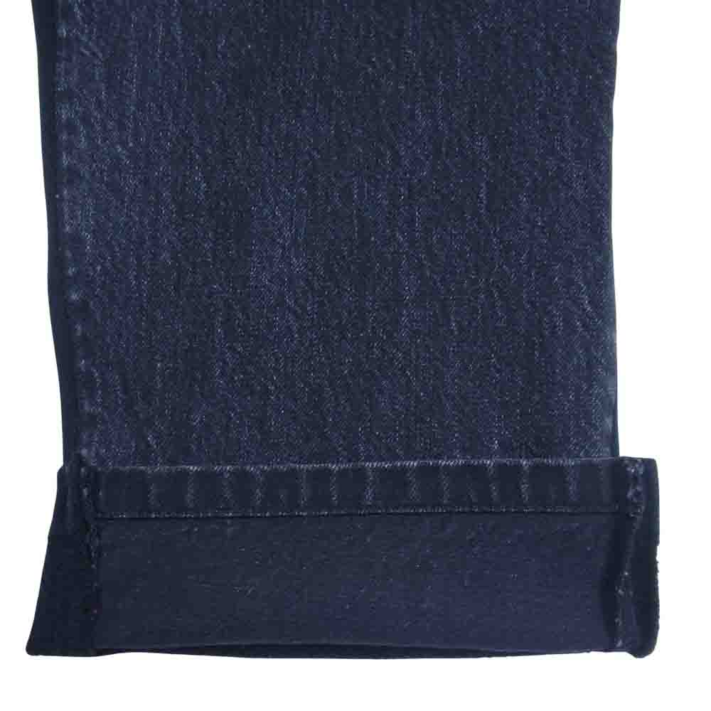 UNDERCOVER アンダーカバー 22SS UI1B4502 UNDERCOVERISM 後スウェット ドッキング デニム パンツ ブラック系 5【美品】【中古】