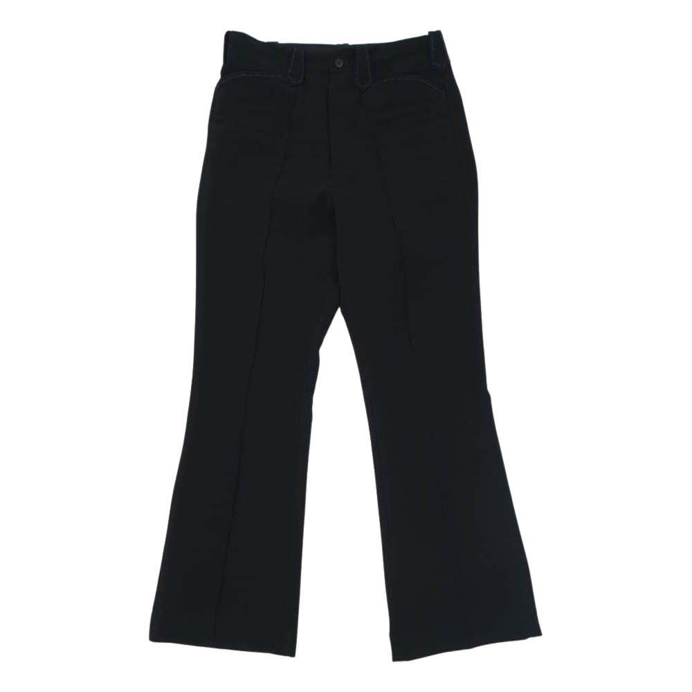 Needles ニードルス JO168 WESTERN LEISURE PANT PE/PU DOUBLE CLOTH ウエスタンレジャーパンツ ブラック系 XS【中古】