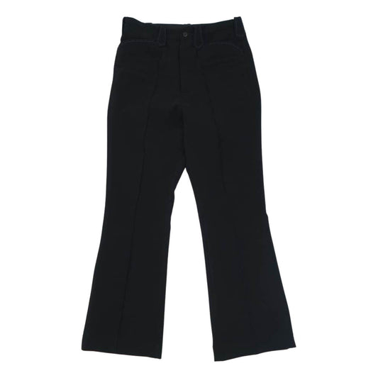 Needles ニードルス JO168 WESTERN LEISURE PANT PE/PU DOUBLE CLOTH ウエスタンレジャーパンツ ブラック系 XS【中古】