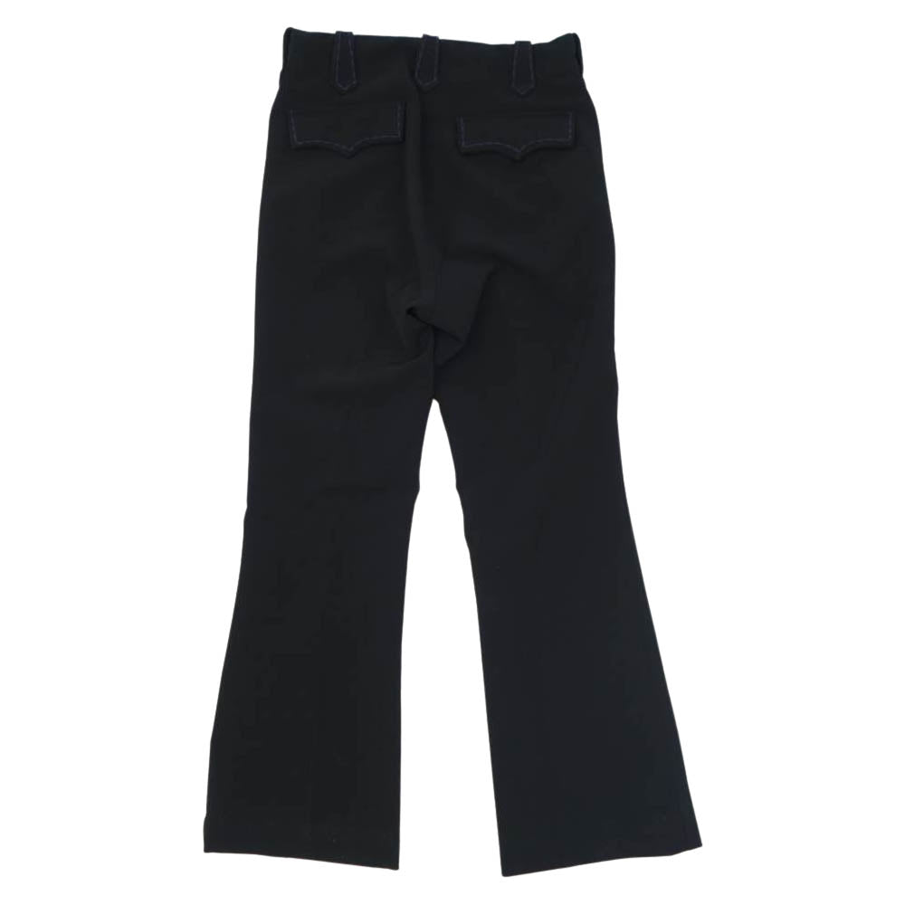 Needles ニードルス JO168 WESTERN LEISURE PANT PE/PU DOUBLE CLOTH ウエスタンレジャーパンツ ブラック系 XS【中古】