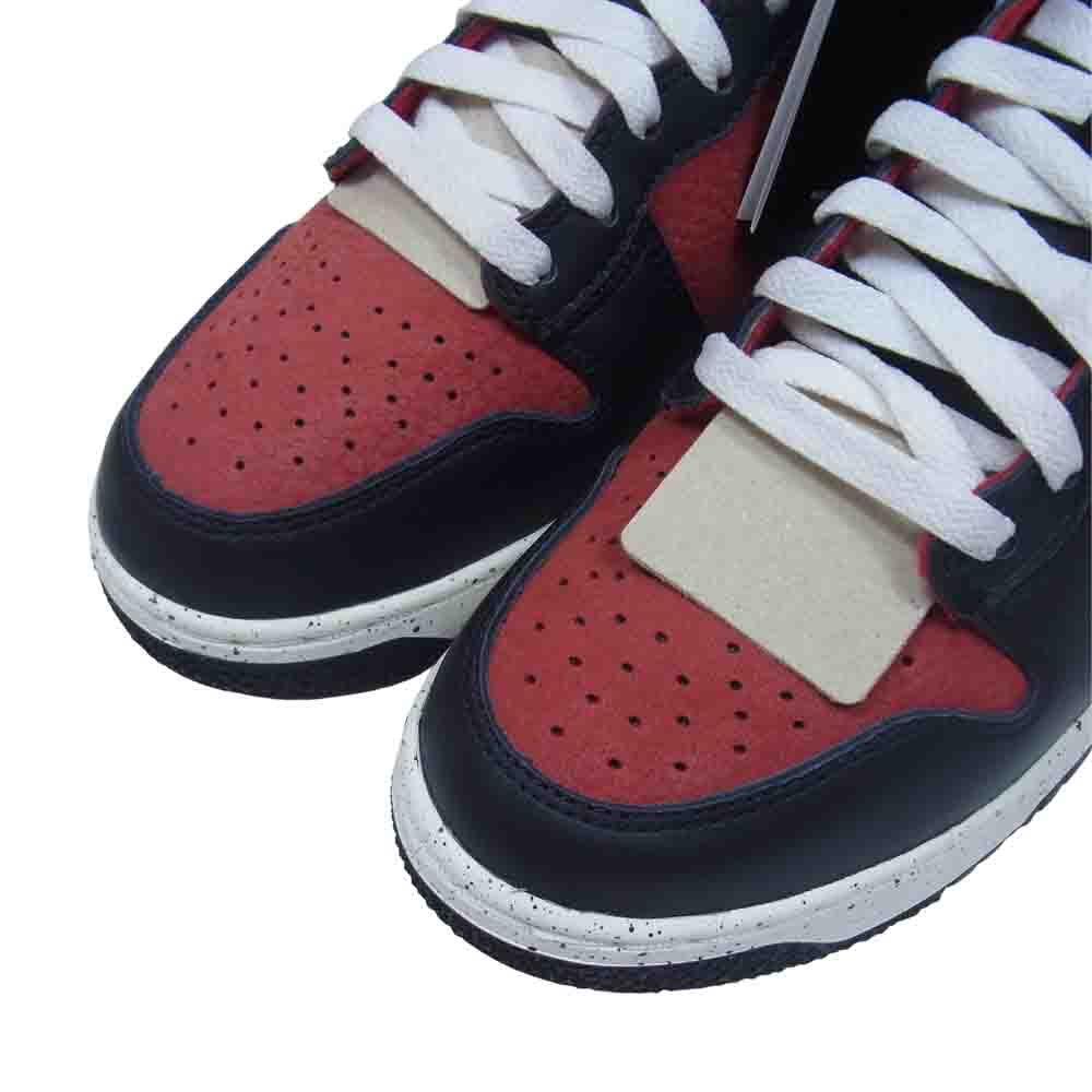 NIKE ナイキ DD9401-600 × UNDERCOVER アンダーカバー DUNK HI 1985 ダンク ハイ レッド スニーカー 赤黒系【新古品】【未使用】【中古】