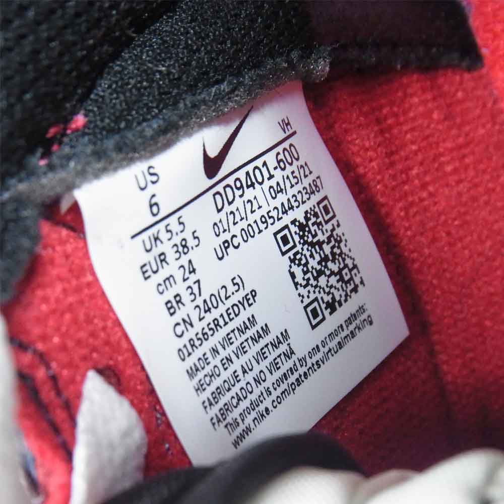 NIKE ナイキ DD9401-600 × UNDERCOVER アンダーカバー DUNK HI 1985 ダンク ハイ レッド スニーカー 赤黒系【新古品】【未使用】【中古】