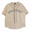 DESCENDANT ディセンダント 20SS 201BRDS-SHM06 BLEEK B.B SS SHIRT 半袖 ベースボールシャツ オフホワイト系 2【中古】