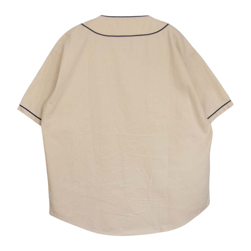 BLEEK B.B SS SHIRT ディセンダント ベースボールシャツ M DESCENDANT
