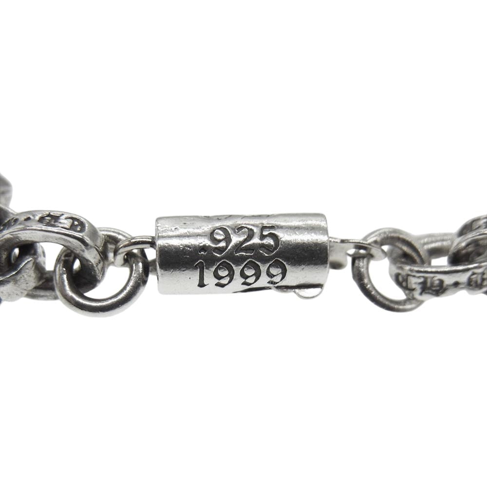 CHROME HEARTS クロムハーツ（原本有） PAPER CHAIN ペーパーチェーン ブレスレット シルバー系【中古】