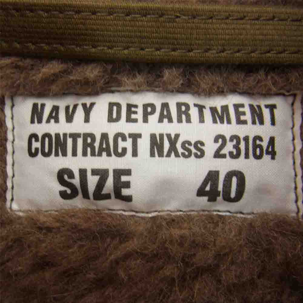 TOY'S McCOY トイズマッコイ TMJ2029 N-1 デッキ ジャケット MARILYN MONROE マリリンモンロー U.S.S. BENNINGTON ミリタリー ジャケット カーキ系 40【新古品】【未使用】【中古】